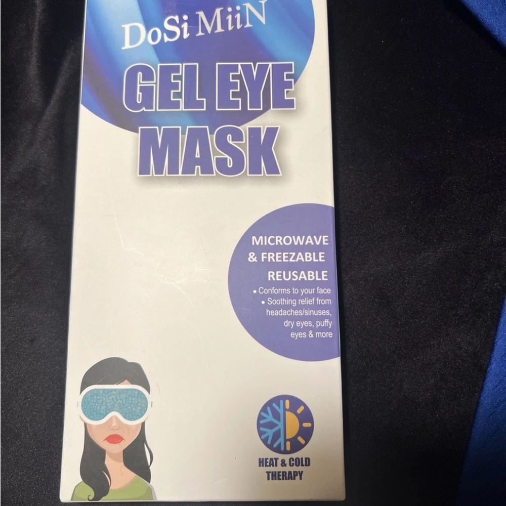 Source Unknown Blue Gel Eye Mask